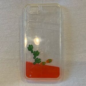 Pink liquid cactus IPhone 6s case
